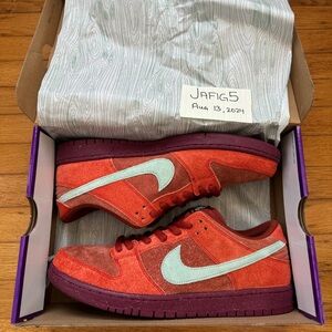 Nike SB Dunk Low Pro PRM (Mystic Red Rosewood) - US Men 12